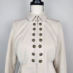 Ivory Military Style Jacket